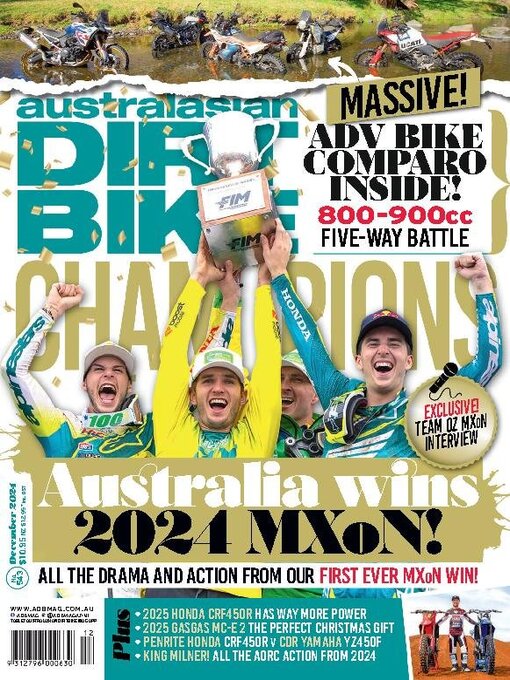 Title details for Australasian Dirt Bike Magazine by Citrus Media Digital Pty Ltd - Available